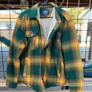 Braxton Lined Flannel Shirt Jacket (Shacket) from Mountain and Isles